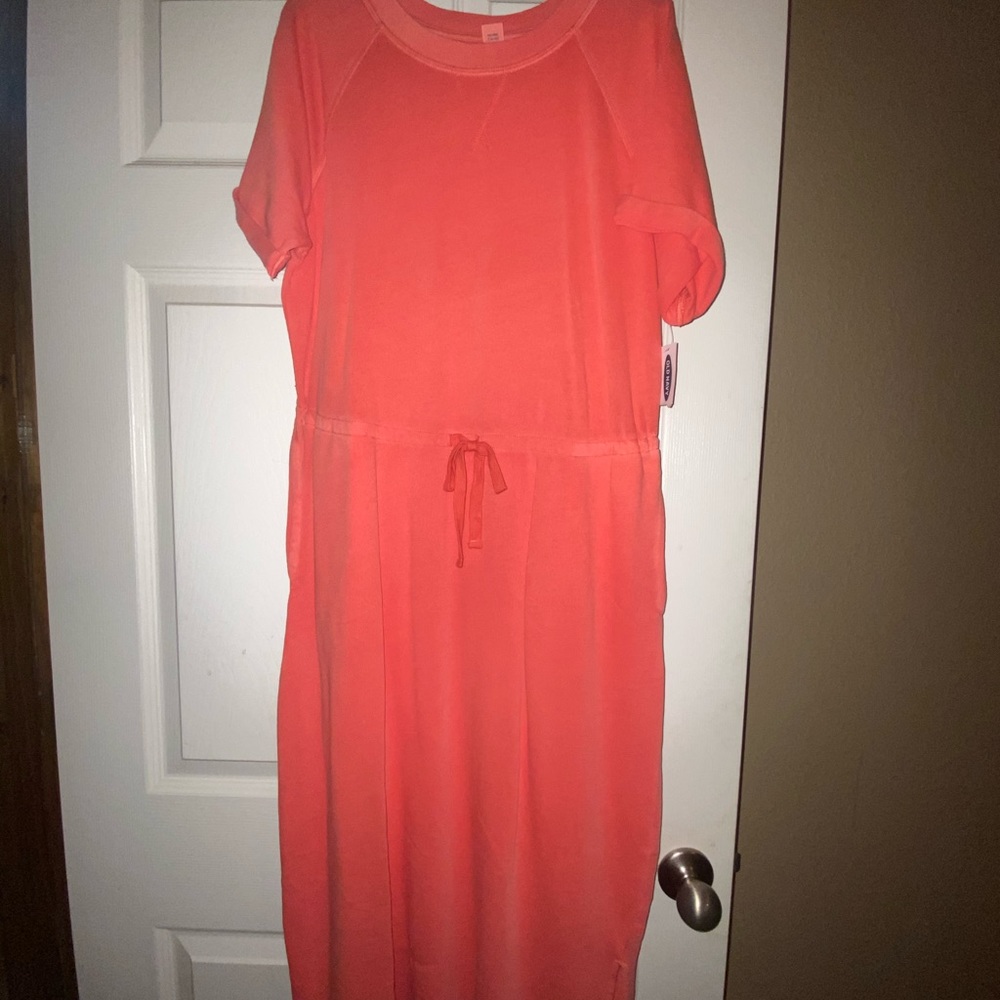 Orange dress
